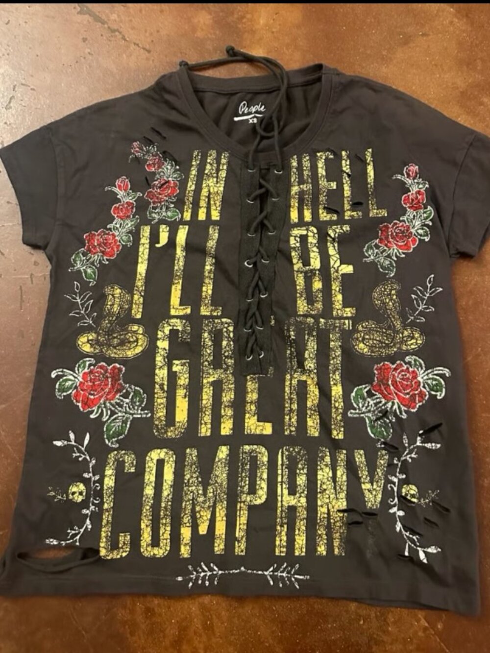 People brand In Hell I'll Be Great Company XS